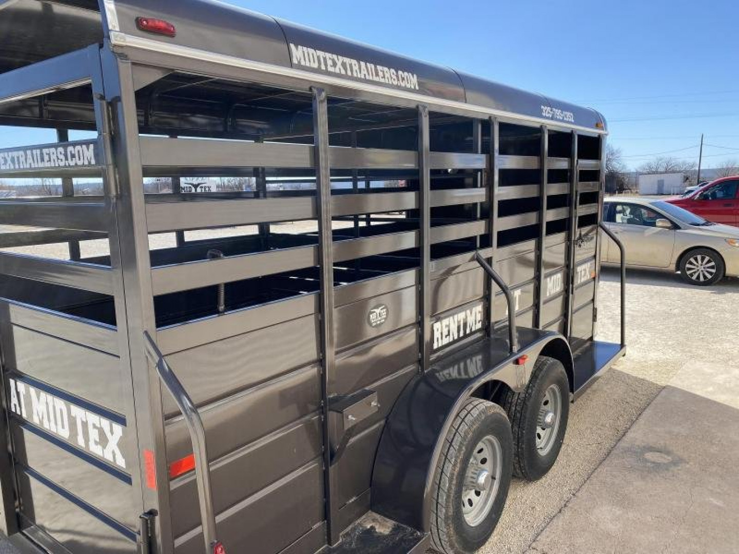 New RENTAL 2021 W-W Trailer AA6x16 Livestock Trailer