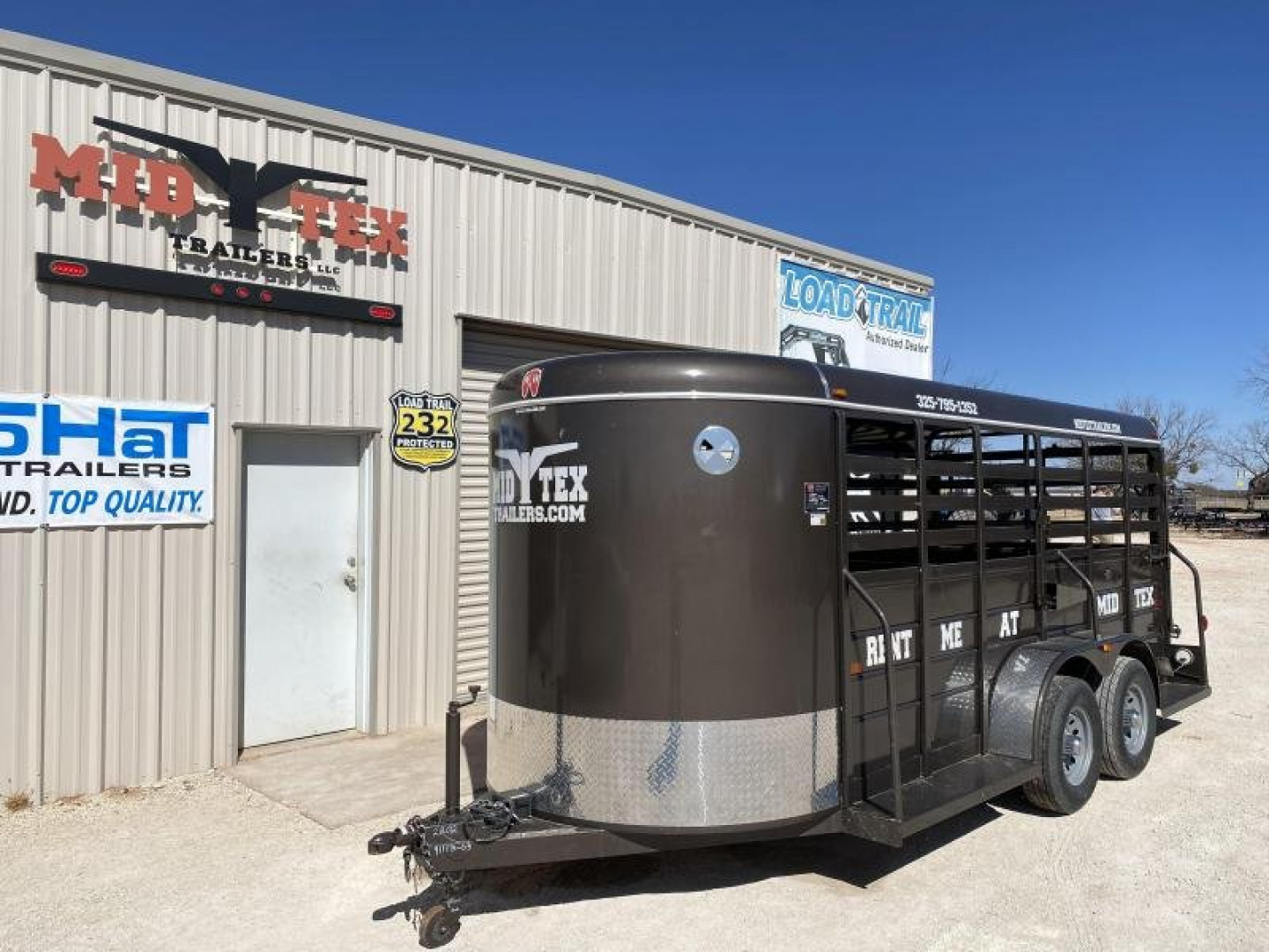 New RENTAL 2021 W-W Trailer AA6x16 Livestock Trailer