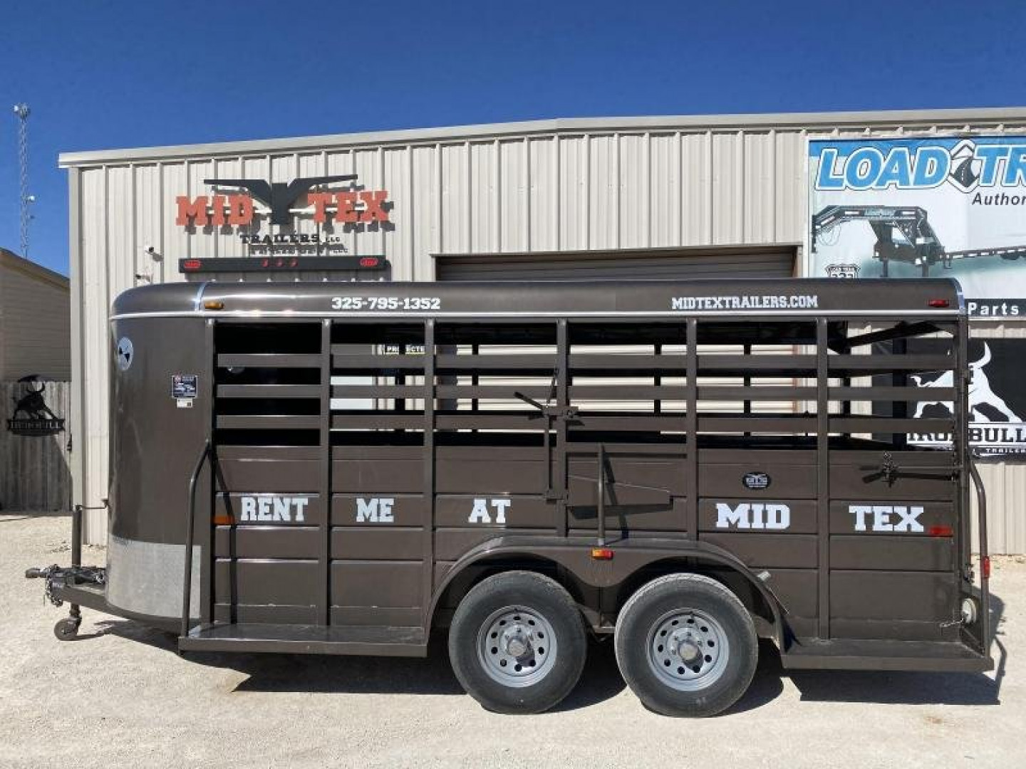 New RENTAL 2021 W-W Trailer AA6x16 Livestock Trailer