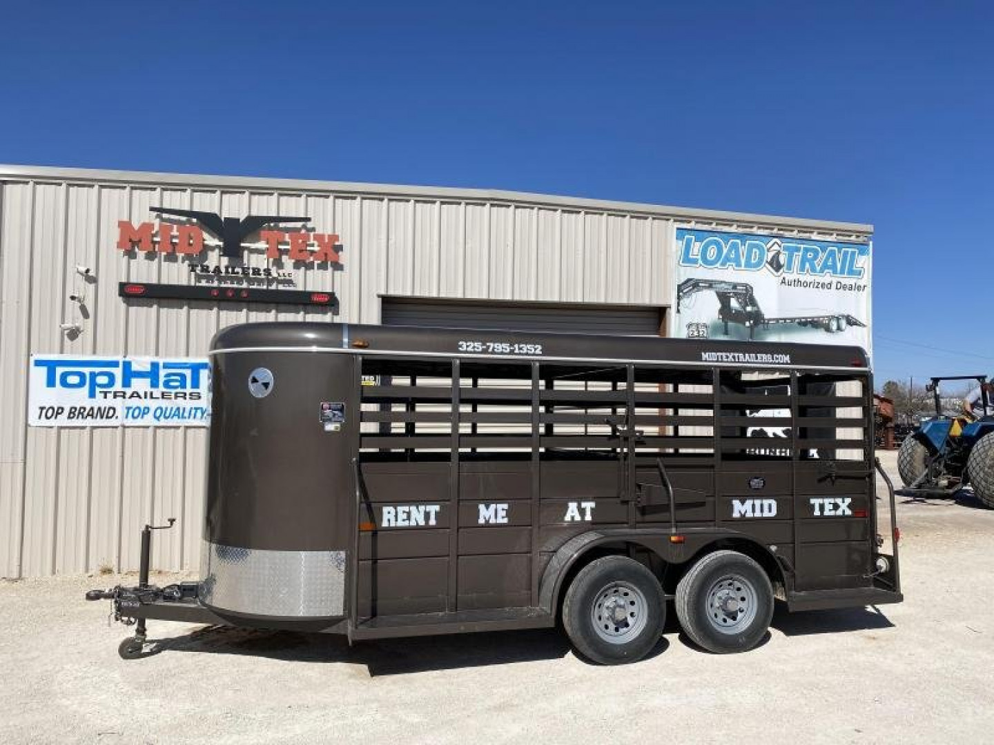 New RENTAL 2021 W-W Trailer AA6x16 Livestock Trailer