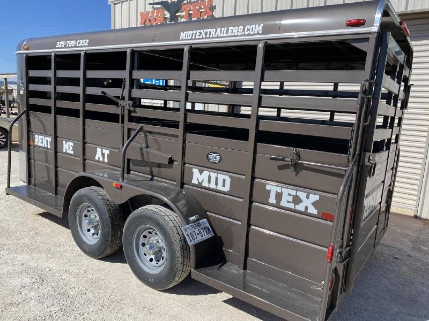 New RENTAL 2021 W-W Trailer AA6x16 Livestock Trailer