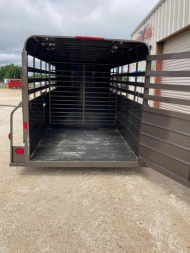 New RENTAL 2021 W-W Trailer AA6x16 Livestock Trailer
