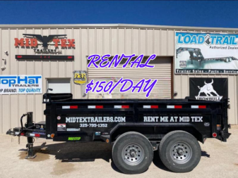 New RENTAL 2021 Load Trail DT72X12 Dump Trailer