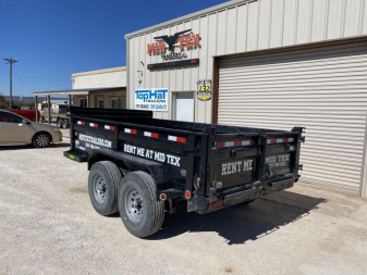 New RENTAL 2021 Load Trail DT 72"x12' Dump Trailer