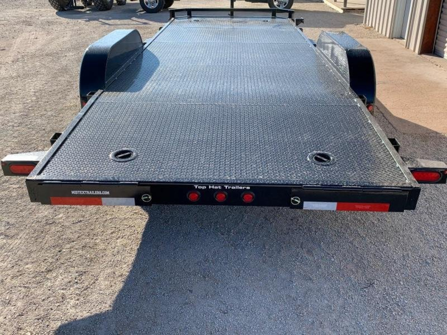 New RENTAL 2021 Top Hat Trailers ASCHHD83x18 Car / Racing Trailer