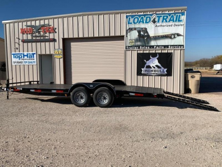 New RENTAL 2021 Top Hat Trailers ASCHHD83x18 Car / Racing Trailer