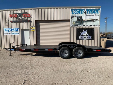 New RENTAL 2021 Top Hat Trailers ASCHHD83x18 Car / Racing Trailer
