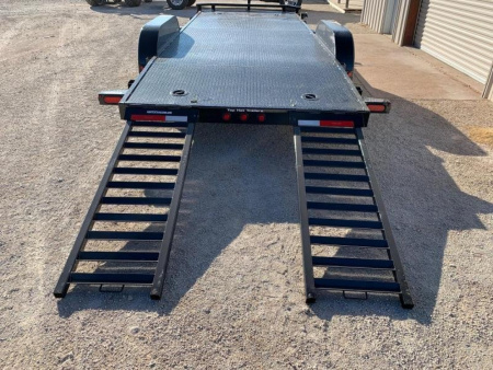 New RENTAL 2021 Top Hat Trailers ASCHHD83x18 Car / Racing Trailer