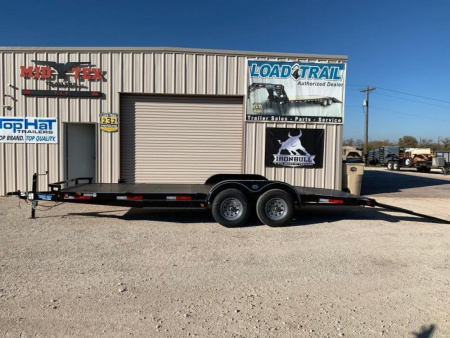 New RENTAL 2021 Top Hat Trailers ASCHHD83x18 Car / Racing Trailer