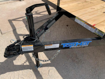 New RENTAL 2021 Top Hat Trailers 77 x 12 Rental Utility Trailer