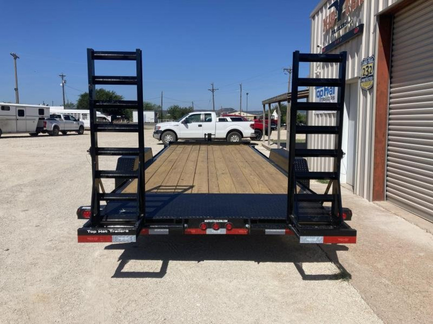 New RENTAL 2022 Top Hat Trailers EH 83"x20' Equipment Trailer