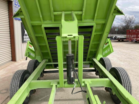 New RENTAL LOAD TRAIL 72"x12' TANDEM AXLE DUMP