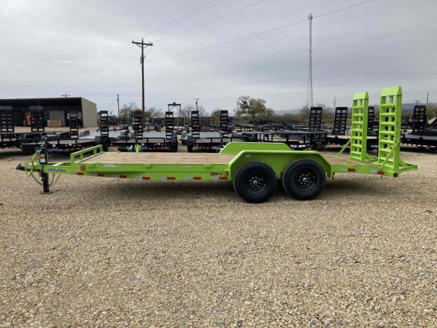 New RENTAL LOAD TRAIL 83"x20' TANDEM AXLE EQUIPMENT