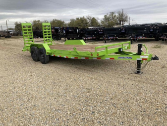 New RENTAL LOAD TRAIL 83"x20' TANDEM AXLE EQUIPMENT