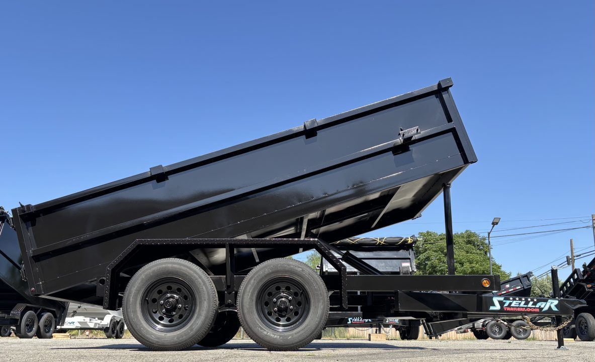 New 2027 Stellar Trailers 8x12x29 Dump Trailer