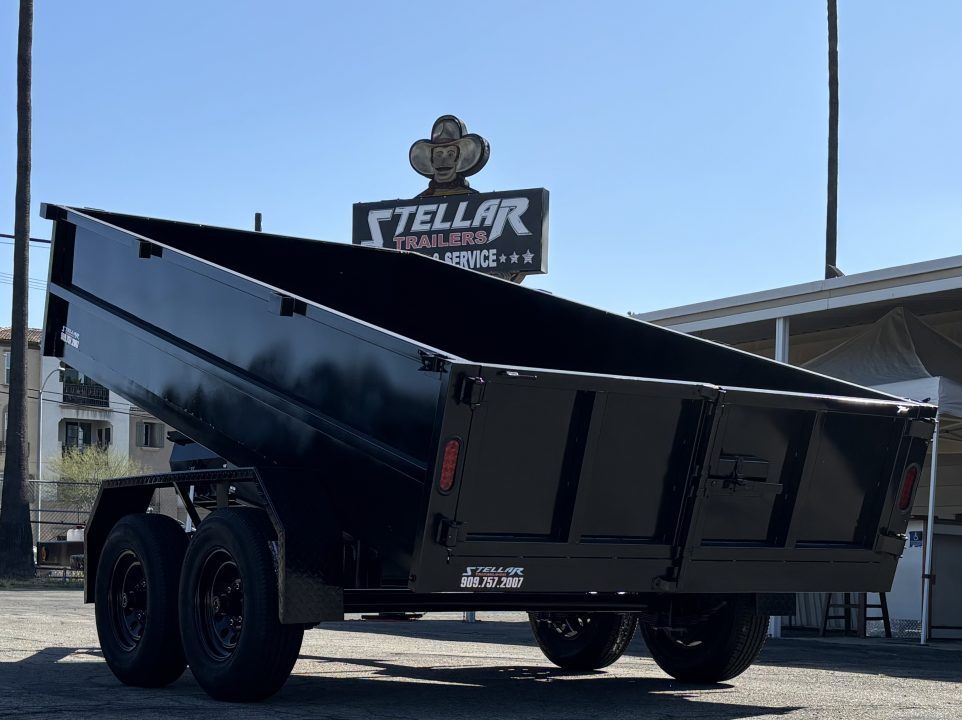 New 2027 Stellar Trailers 8x12x29 Dump Trailer