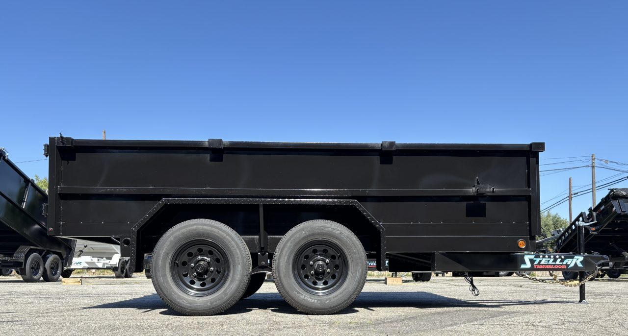 New 2027 Stellar Trailers 8x12x29 Dump Trailer