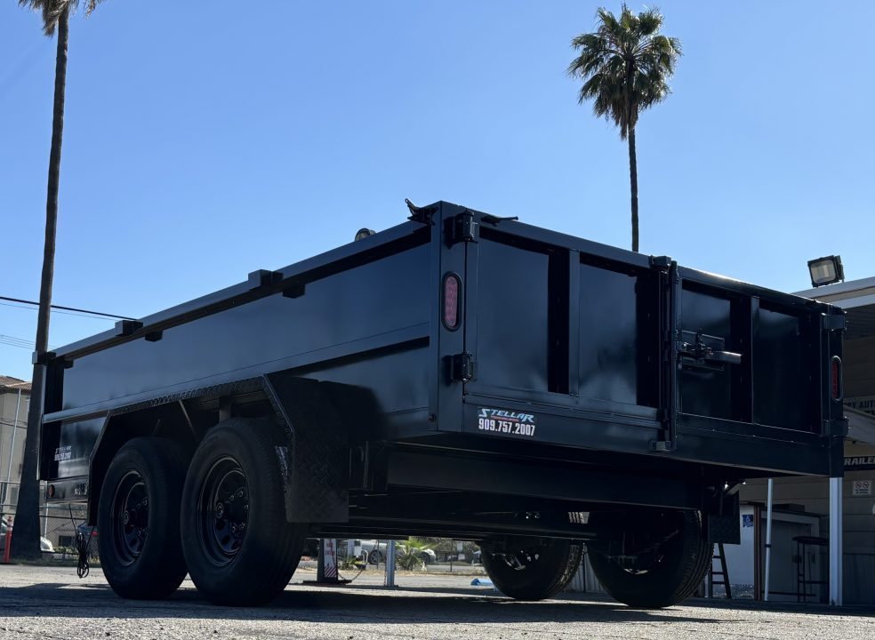New 2027 Stellar Trailers 8x12x29 Dump Trailer
