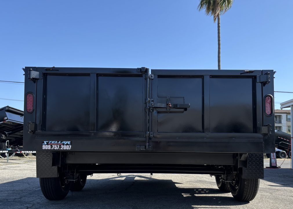 New 2027 Stellar Trailers 8x12x29 Dump Trailer