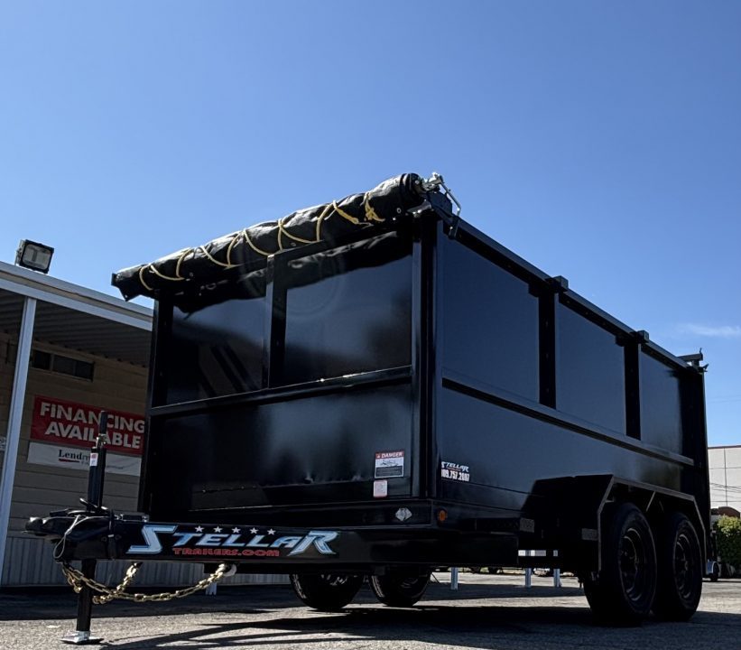 New 2027 Stellar Trailers 8x12x49 Dump Trailer