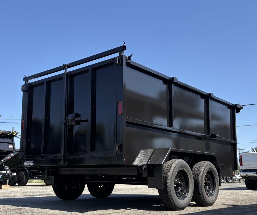 New 2027 Stellar Trailers 8x12x49 Dump Trailer