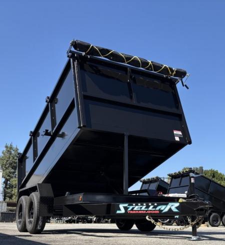 New 2027 Stellar Trailers 8x12x49 Dump Trailer
