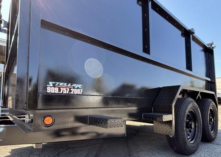 New 2027 Stellar Trailers 8x12x49 Dump Trailer