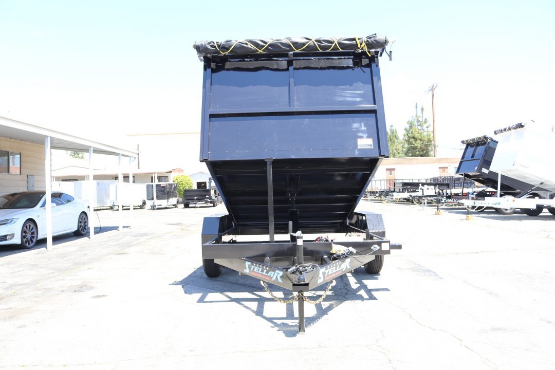New 2027 Stellar Trailers 8x12x412 Dump Trailer