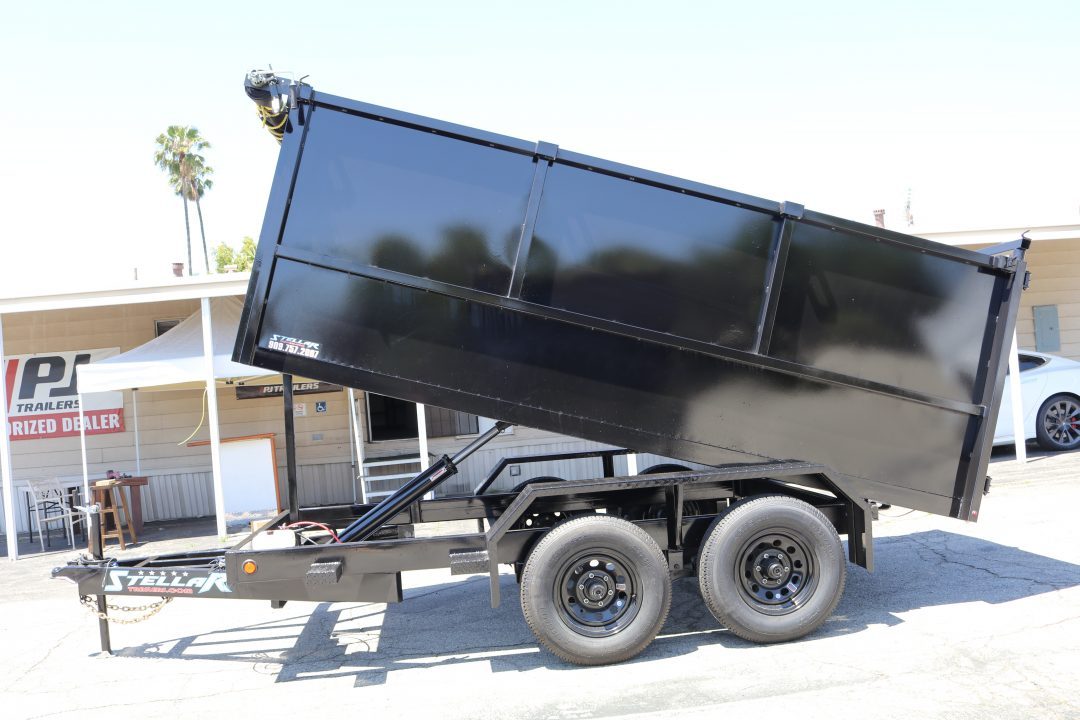 New 2027 Stellar Trailers 8x12x412 Dump Trailer