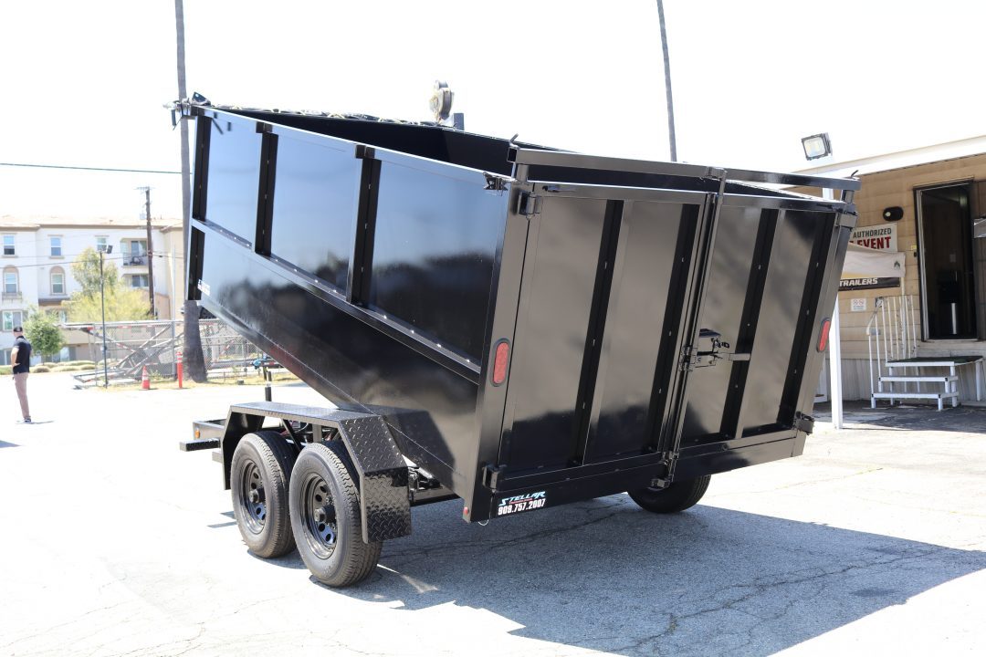 New 2027 Stellar Trailers 8x12x412 Dump Trailer