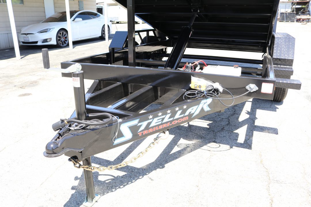 New 2027 Stellar Trailers 8x12x412 Dump Trailer
