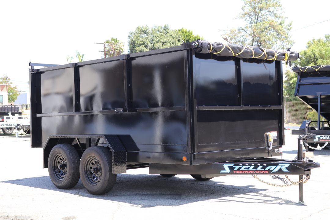 New 2027 Stellar Trailers 8x12x412 Dump Trailer