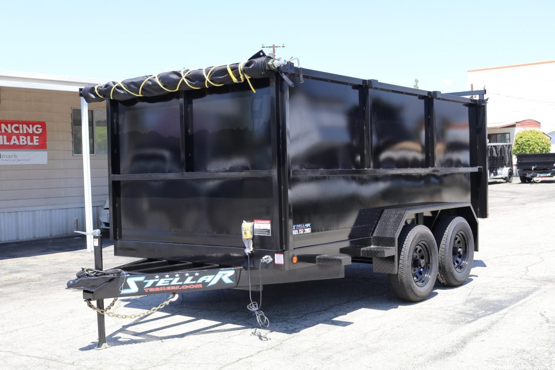 New 2027 Stellar Trailers 8x12x412 Dump Trailer