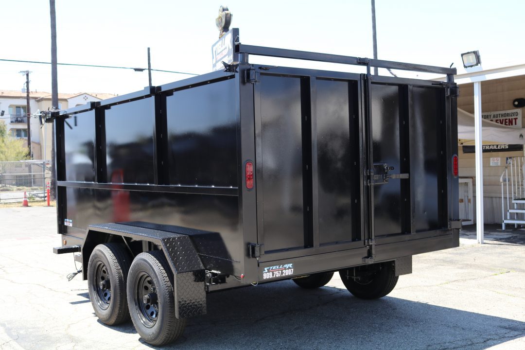 New 2027 Stellar Trailers 8x12x412 Dump Trailer