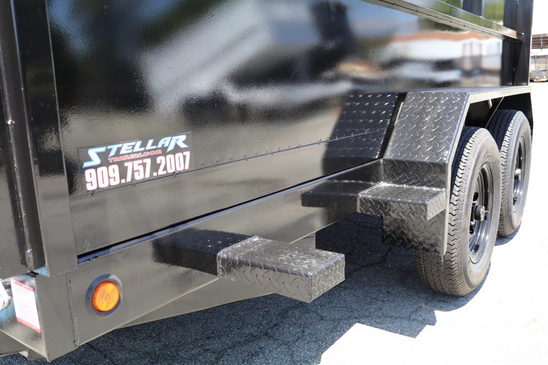 New 2027 Stellar Trailers 8x12x412 Dump Trailer
