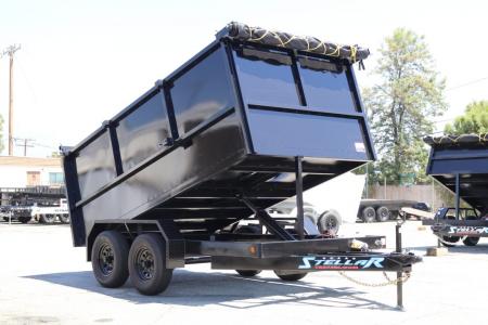 New 2027 Stellar Trailers 8x12x412 Dump Trailer