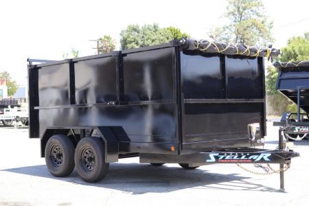New 2027 Stellar Trailers 8x12x412 Dump Trailer