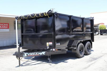 New 2027 Stellar Trailers 8x12x412 Dump Trailer
