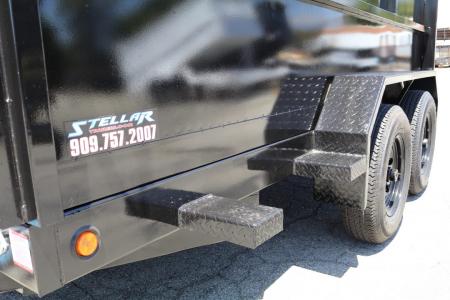 New 2027 Stellar Trailers 8x12x412 Dump Trailer