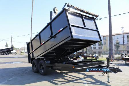 New 2027 Stellar Trailers 8.5x14x414 Dump Trailer