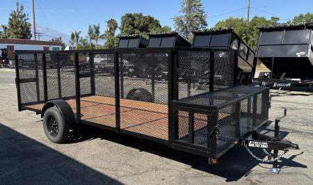New 2027 Stellar Trailers 7x14x4 Utility Trailer