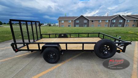 Used 2025 H&H Trailers 82 X 14 Railside Utility Trailer