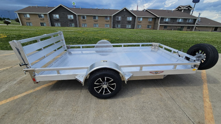 New 2025 H&H Trailers 78x12 Aluminum Low Side, 3K Idler(Aluminum) Utility Trailer