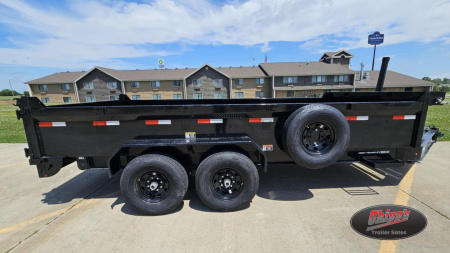 New 2026 H&H Trailers 83 x 16 Telescopic I-Beam Dump Trailer