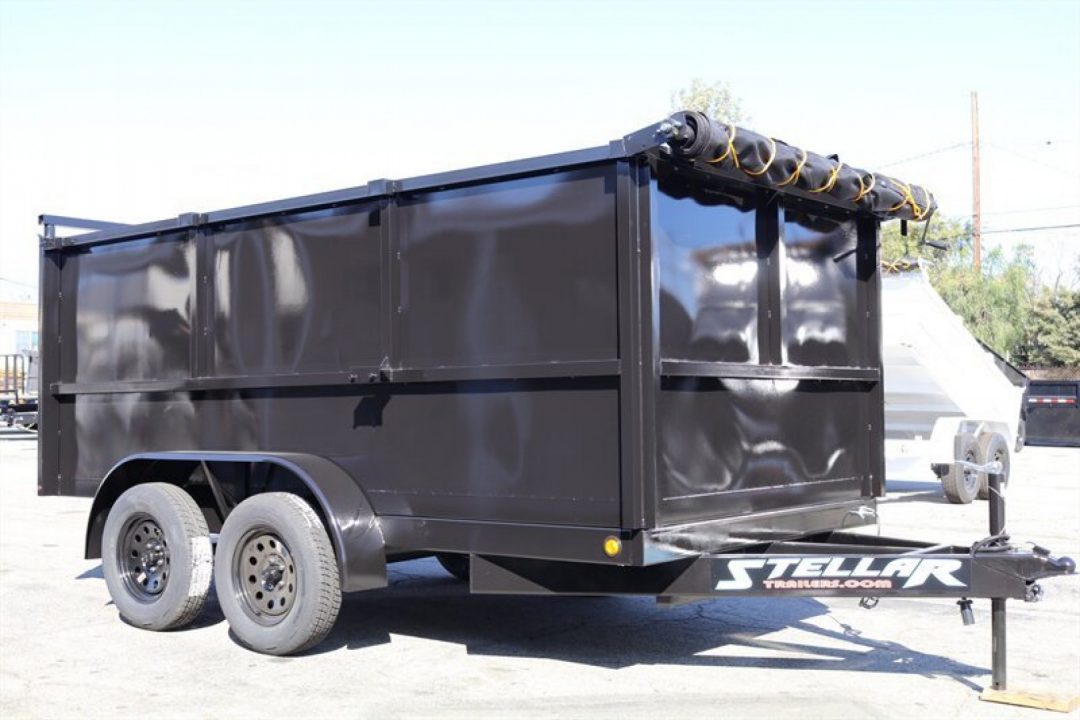 New 2027 Stellar Trailers 8x12x47 Highside Dump Trailer