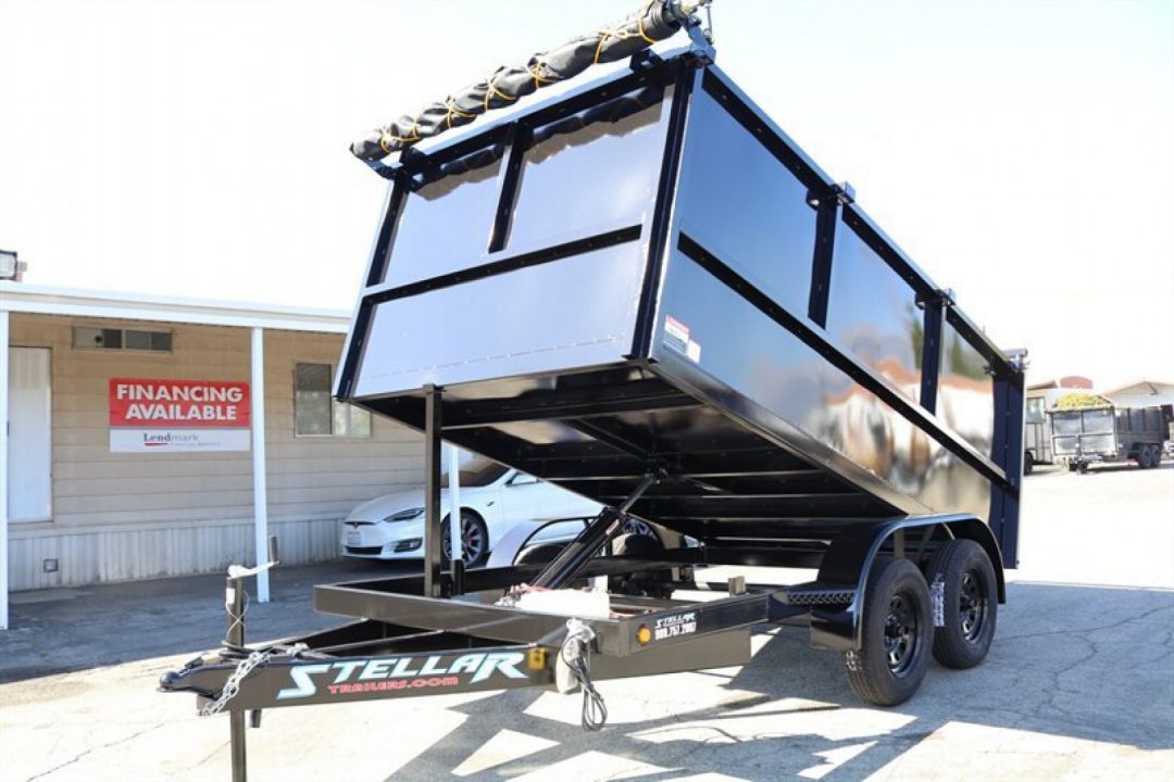 New 2027 Stellar Trailers 8x12x47 Highside Dump Trailer