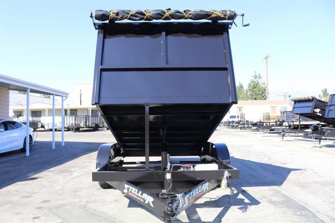 New 2027 Stellar Trailers 8x12x47 Highside Dump Trailer