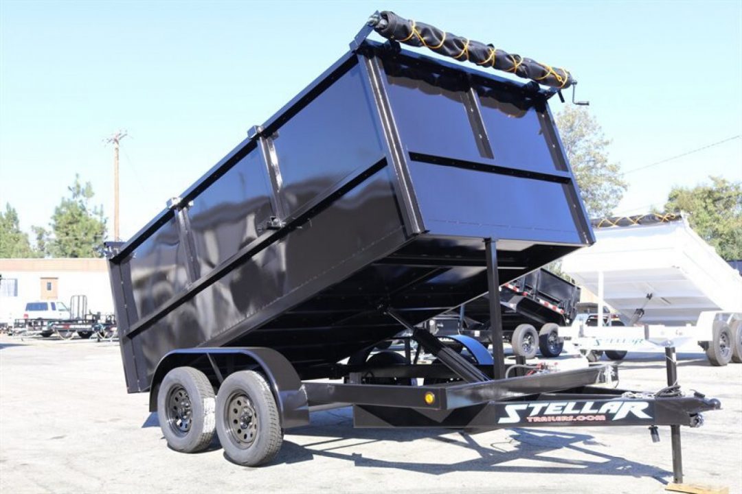 New 2027 Stellar Trailers 8x12x47 Highside Dump Trailer