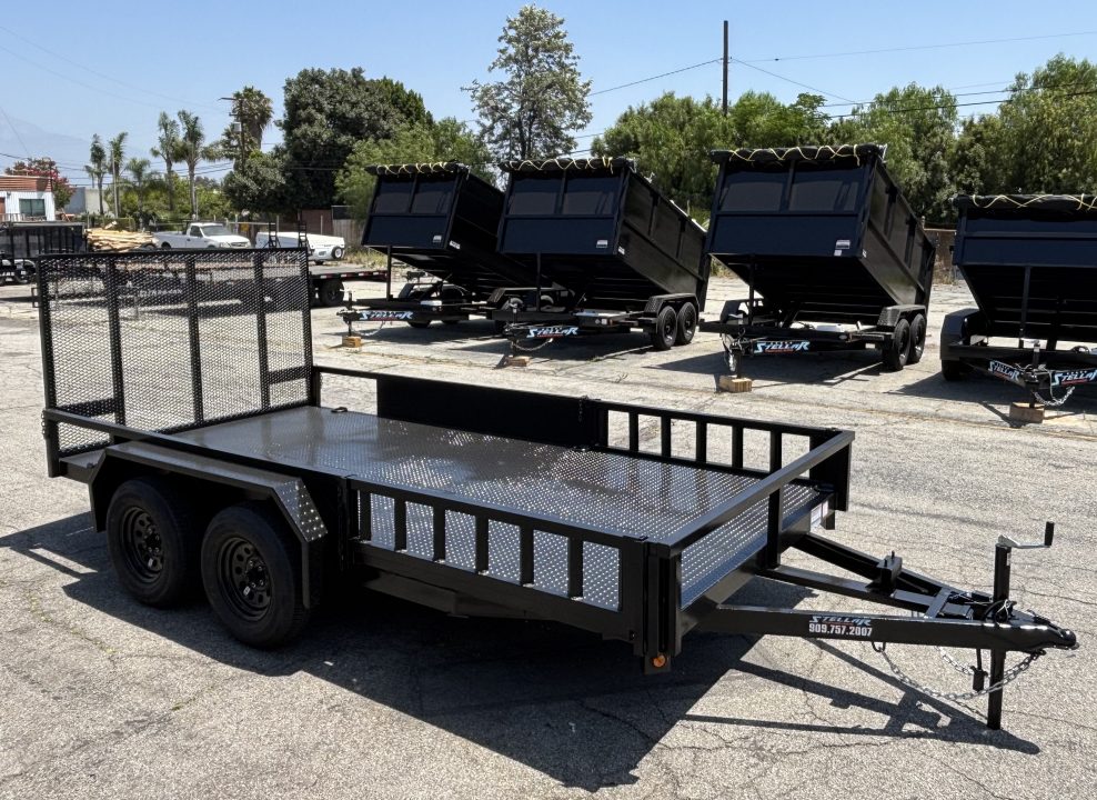 New 2027 Stellar Trailers 7X14X1 Utility Trailer