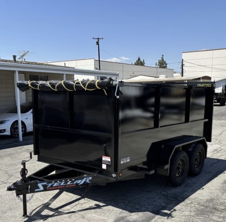 New 2027 Stellar Trailers 8X12X47 Dump Trailer
